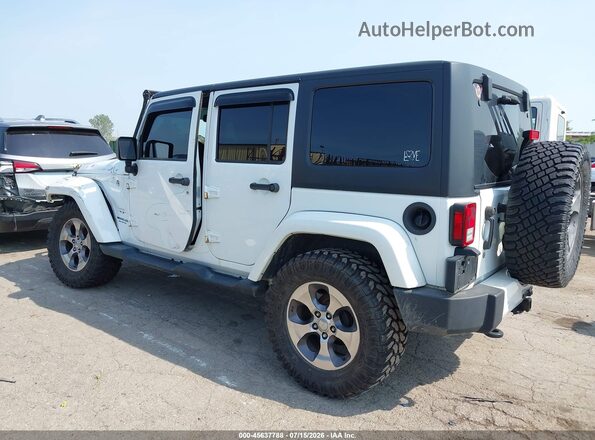 1C4BJWEG3GL193624 2016 JEEP WRANGLER UNLIMITED White Հետևի ձախ
