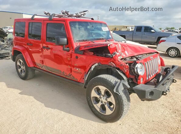 1C4BJWEG7GL107375 2016 JEEP WRANGLER Red Front right