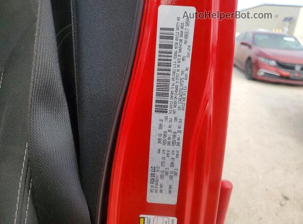 1C4BJWEG7GL107375 2016 JEEP WRANGLER Red VIN sticker view