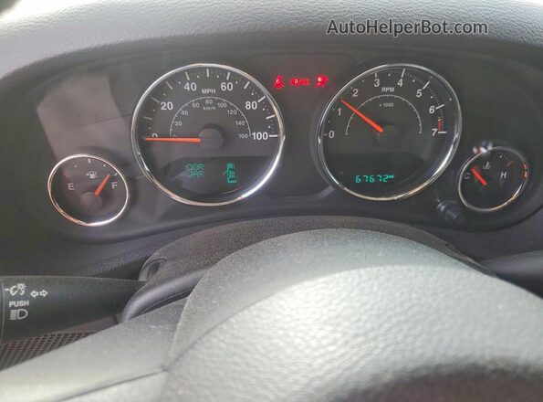 1C4BJWEG7GL107375 2016 JEEP WRANGLER Red Instrument cluster view