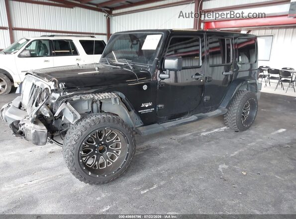 1C4BJWEG7GL173733 2016 JEEP WRANGLER UNLIMITED Black Front left