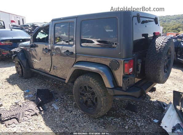 1C4BJWEG7GL235132 2016 JEEP WRANGLER UNLIMITED Gray Задня ліва чверть