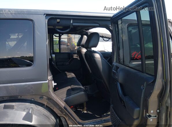 1C4BJWEG7GL235132 2016 JEEP WRANGLER UNLIMITED Gray Вид наклейки з VIN-кодом