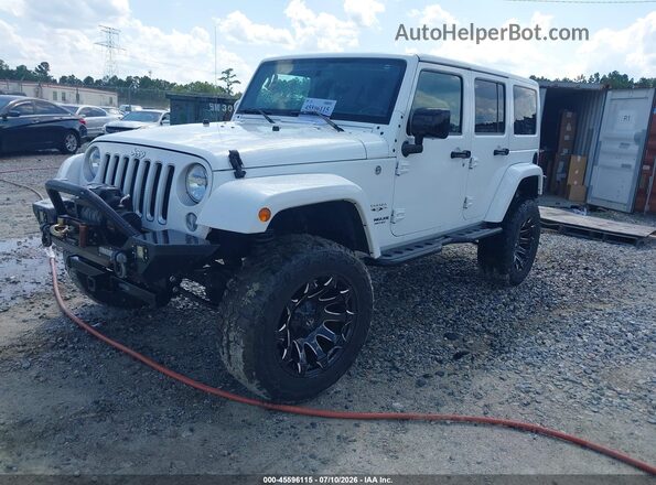 1C4BJWEG8GL235317 2016 JEEP WRANGLER UNLIMITED White Передня ліва чверть