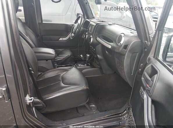 1C4BJWEG9GL180988 2016 JEEP WRANGLER UNLIMITED Gray წინა სალონის ხედი