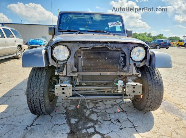 1C4BJWEG9GL181431 2016 JEEP WRANGLER Серый Вид спереди