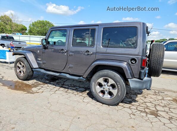 1C4BJWEG9GL181431 2016 JEEP WRANGLER Серый Задняя левая четверть