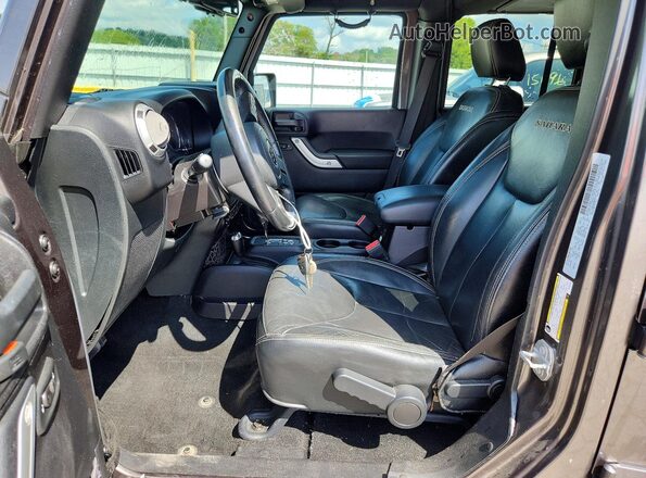 1C4BJWEG9GL181431 2016 JEEP WRANGLER Серый Вид салона спереди