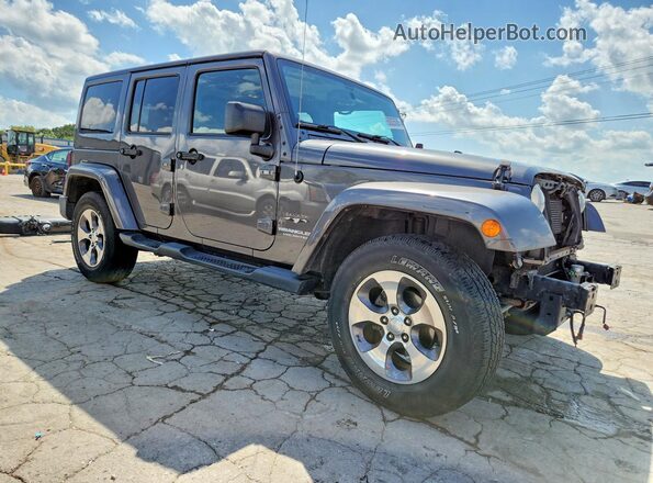 1C4BJWEG9GL181431 2016 JEEP WRANGLER Серый Передняя правая четверть