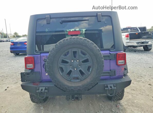 1C4BJWEG9GL191442 2016 JEEP WRANGLER Purple Հետևի տեսք