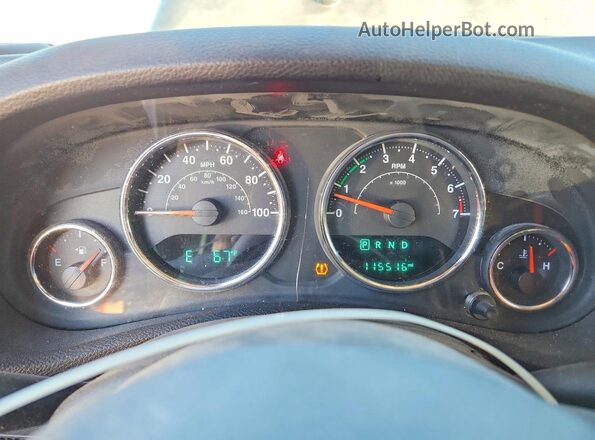 1C4BJWEG9GL275115 2016 JEEP WRANGLER Черный Вид щитка приборов