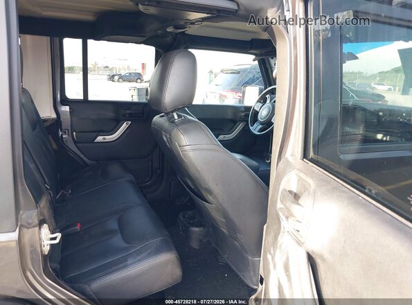 1C4BJWEG9GL303589 2016 JEEP WRANGLER UNLIMITED Gray Vista de la etiqueta del VIN