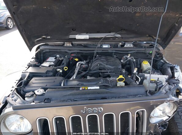 1C4BJWEG9GL303589 2016 JEEP WRANGLER UNLIMITED Gray Vista trasera