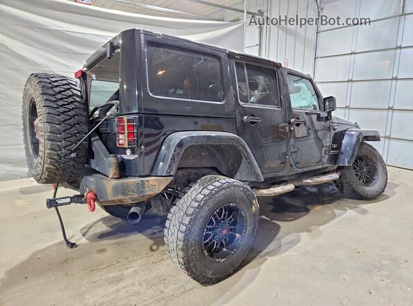 1C4BJWEGXGL256007 2016 JEEP WRANGLER Black Задня права чверть