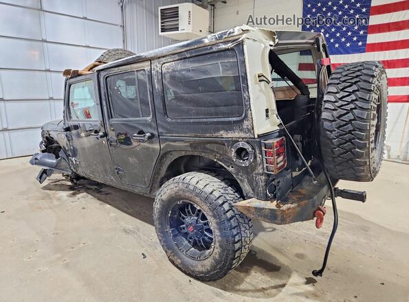 1C4BJWEGXGL256007 2016 JEEP WRANGLER Black Задня ліва чверть