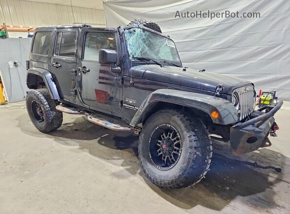 1C4BJWEGXGL256007 2016 JEEP WRANGLER Black Передня права чверть