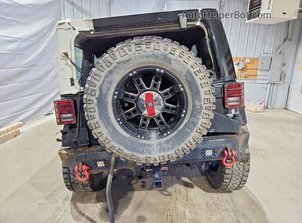 1C4BJWEGXGL256007 2016 JEEP WRANGLER Black Вид ззаду