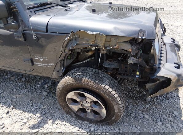 1C4BJWEGXGL305125 2016 JEEP WRANGLER UNLIMITED Gray Դիմացի տեսք
