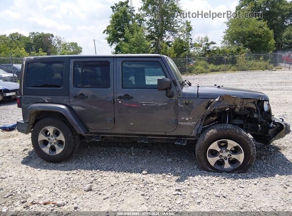 1C4BJWEGXGL305125 2016 JEEP WRANGLER UNLIMITED Gray Սալոնի հետևի տեսք