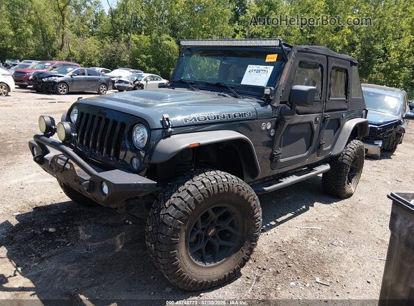 1C4BJWEGXHL658255 2017 JEEP WRANGLER UNLIMITED Black Առջևի ձախ երեք քառորդ տեսարան