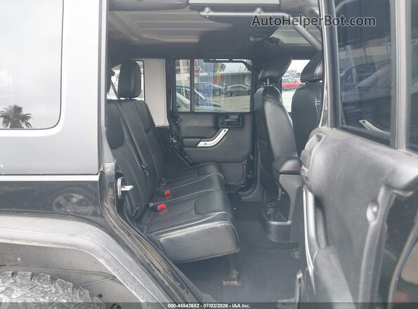 1C4BJWFG0GL158764 2016 JEEP WRANGLER UNLIMITED Black VIN კოდის სტიკერის ხედი
