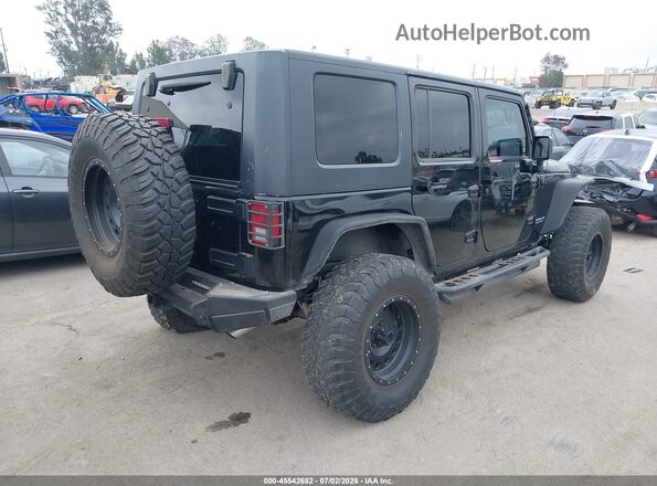 1C4BJWFG0GL158764 2016 JEEP WRANGLER UNLIMITED Black უკანა მარჯვენა