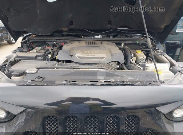1C4BJWFG0GL158764 2016 JEEP WRANGLER UNLIMITED Black უკანა ხედი