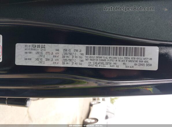 1C4BJWFG0GL158764 2016 JEEP WRANGLER UNLIMITED Black ძრავის განყოფილების ხედი