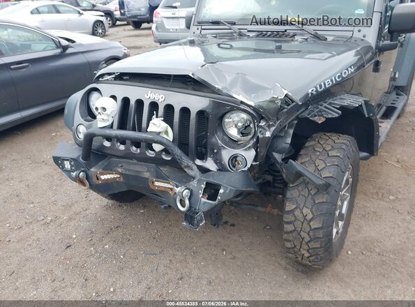 1C4BJWFG0GL347768 2016 JEEP WRANGLER UNLIMITED Gray Front view