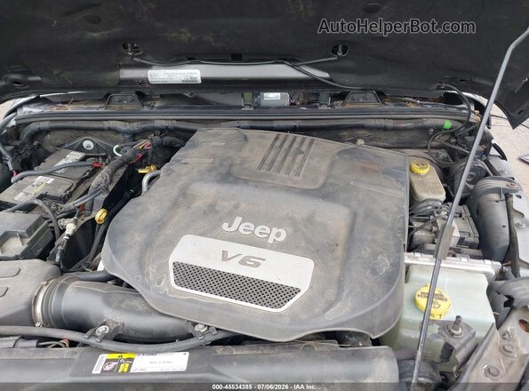 1C4BJWFG0GL347768 2016 JEEP WRANGLER UNLIMITED Gray Rear view
