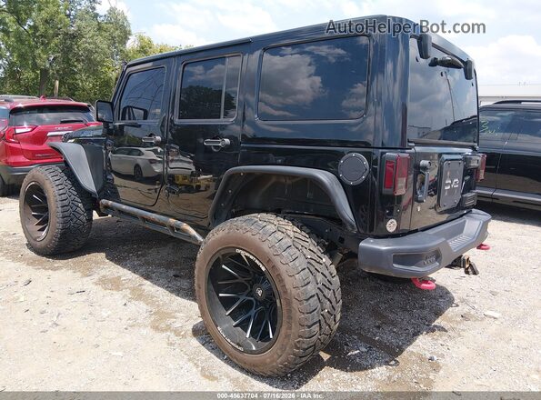 1C4BJWFG1GL197444 2016 JEEP WRANGLER UNLIMITED Black უკანა მარცხენა