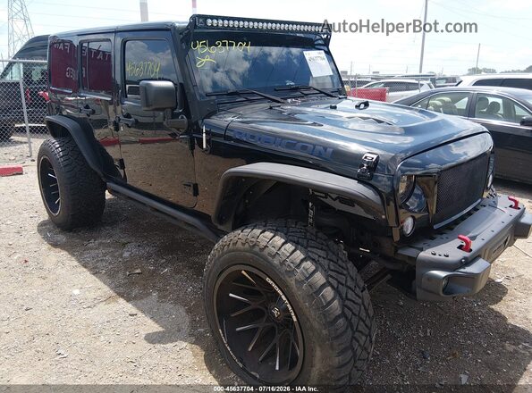 1C4BJWFG1GL197444 2016 JEEP WRANGLER UNLIMITED Black წინა ხედი
