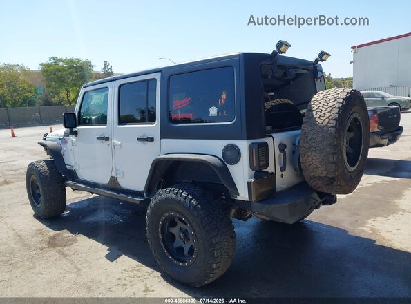 1C4BJWFG2GL230323 2016 JEEP WRANGLER UNLIMITED White Rear left