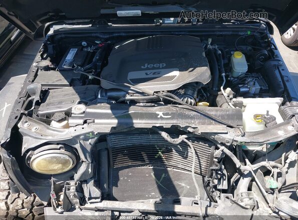1C4BJWFG2GL236526 2016 JEEP WRANGLER UNLIMITED Black Rear view