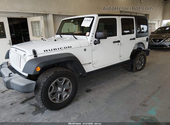 1C4BJWFG3JL913476 2018 JEEP WRANGLER Белый Передняя левая четверть