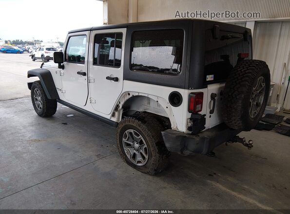 1C4BJWFG3JL913476 2018 JEEP WRANGLER Белый Задняя левая четверть
