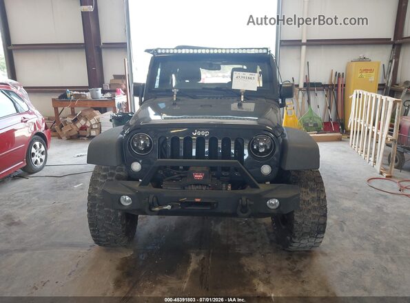 1C4BJWFG5GL254714 2016 JEEP WRANGLER UNLIMITED Gray Вид задньої частини салону