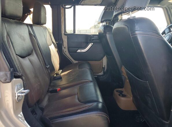 1C4BJWFG6GL253670 2016 JEEP WRANGLER Tan უკანა სალონის ხედი