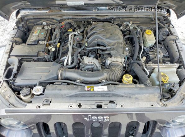 1C4BJWFG8GL299548 2016 JEEP WRANGLER Gray ძრავის განყოფილების ხედი