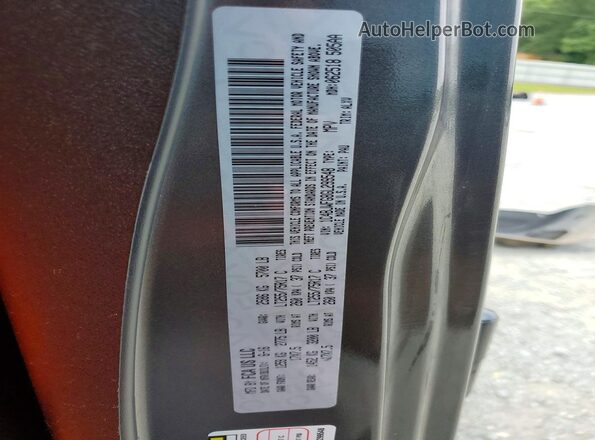 1C4BJWFG8GL299548 2016 JEEP WRANGLER Gray VIN კოდის სტიკერის ხედი