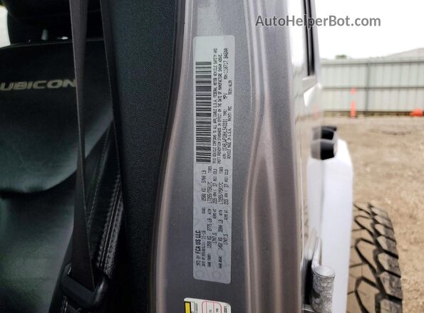 1C4BJWFG8HL543331 2017 JEEP WRANGLER Silver VIN კოდის სტიკერის ხედი