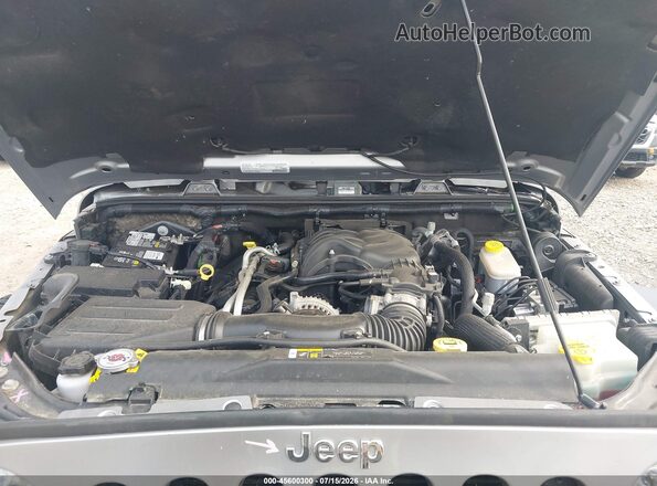 1C4BJWFG9JL901333 2018 JEEP WRANGLER Серый Вид сзади
