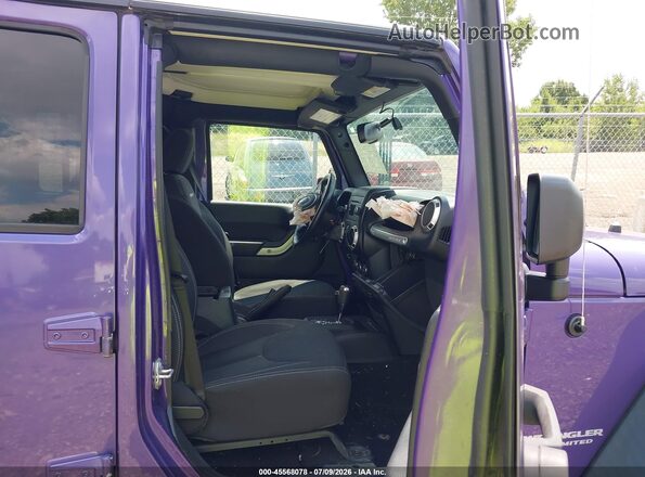 1C4BJWFGXHL673255 2017 JEEP WRANGLER UNLIMITED Purple Vista interior delantera