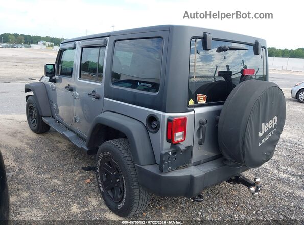 1C4BJWKG2GL340536 2016 JEEP WRANGLER UNLIMITED Gray Задня ліва чверть
