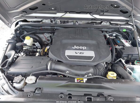 1C4BJWKG2GL340536 2016 JEEP WRANGLER UNLIMITED Gray Вид ззаду