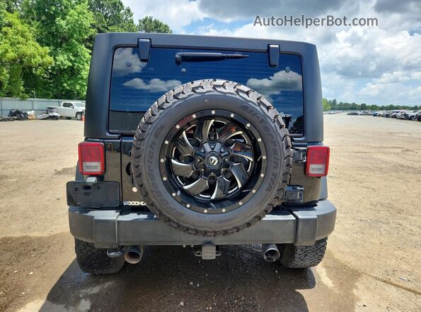 1C4BJWKG4GL293638 2016 JEEP WRANGLER Black Rear view
