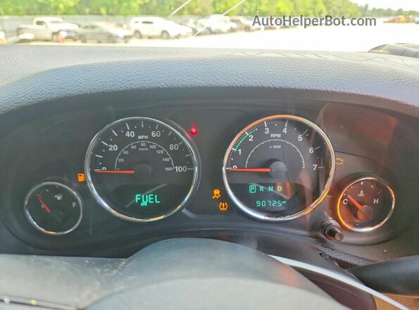 1C4BJWKG4GL293638 2016 JEEP WRANGLER Black Instrument cluster view