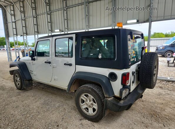 1C4BJWKG8GL232700 2016 JEEP WRANGLER White Trasero izquierdo