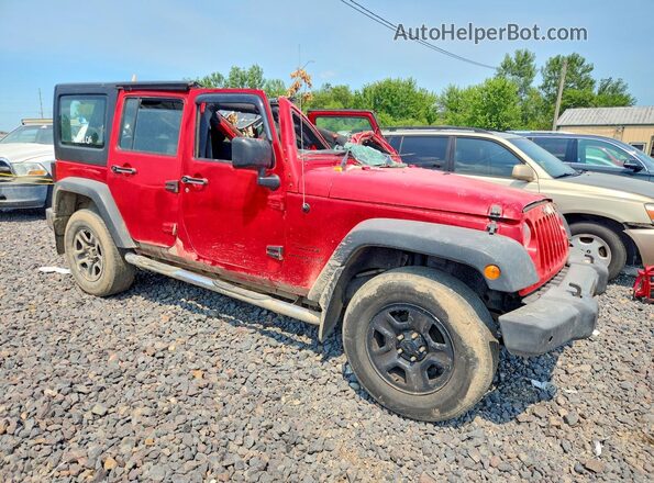 1C4BJWKG9GL271635 2016 JEEP WRANGLER Red Передня права чверть