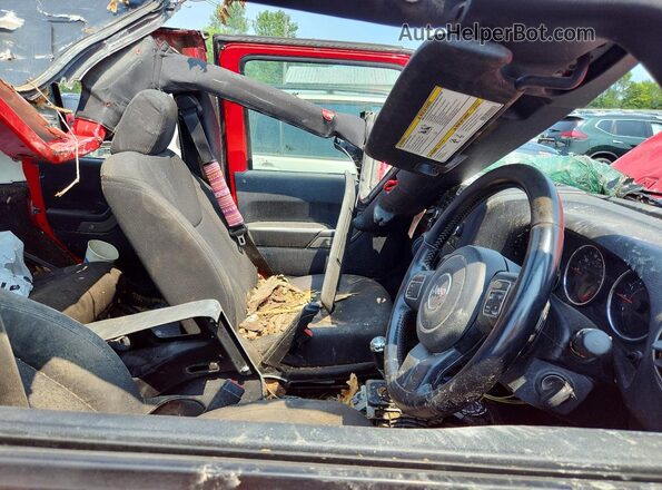 1C4BJWKG9GL271635 2016 JEEP WRANGLER Red Вид салону спереду